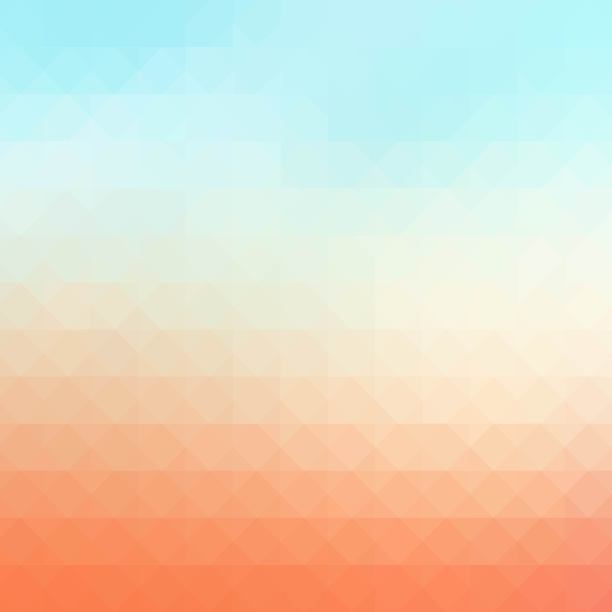 蓝红色几何背景。马赛克风格。每股收益10图片下载