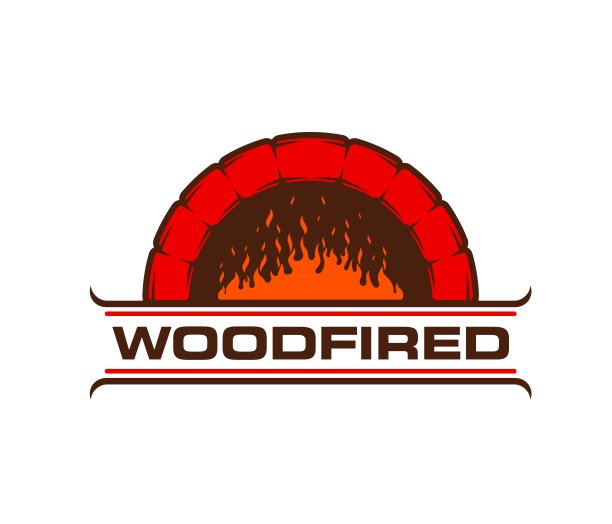 壁炉、餐厅烤炉石的图标或符号图片下载