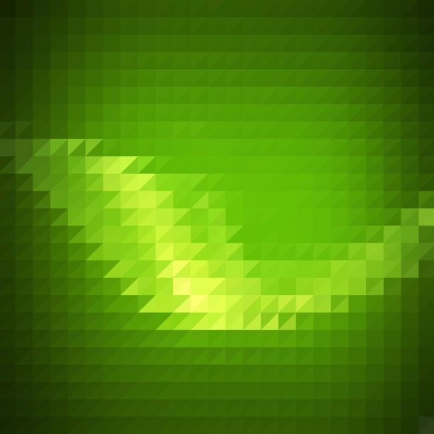 绿色抽象三角形。现代抽象矢量背景。每股收益10图片下载