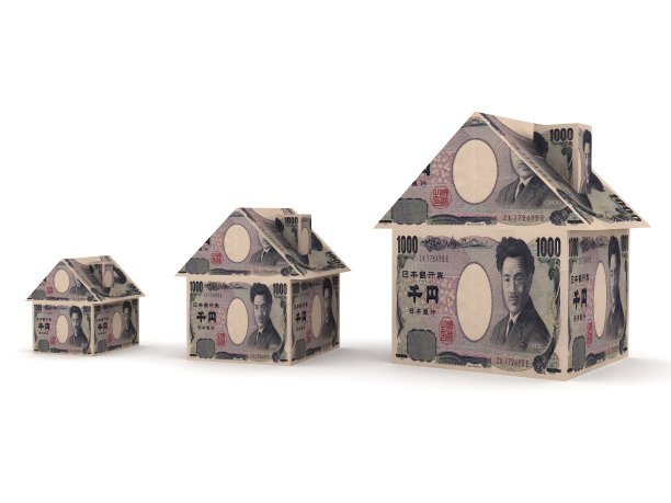 日元货币融资房屋租赁图片下载
