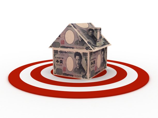 日元货币融资房屋租赁图片下载