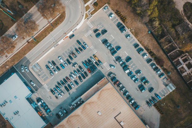 保加利亚繁忙的停车场图片下载