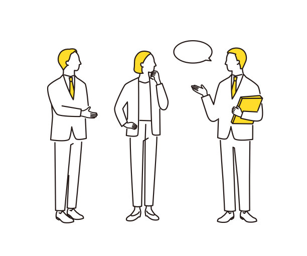 商人给团队成员建议图片下载