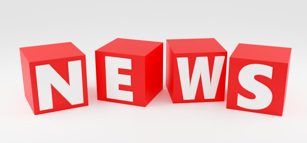 签约新闻在线网络媒体新闻3D渲染插画图片下载