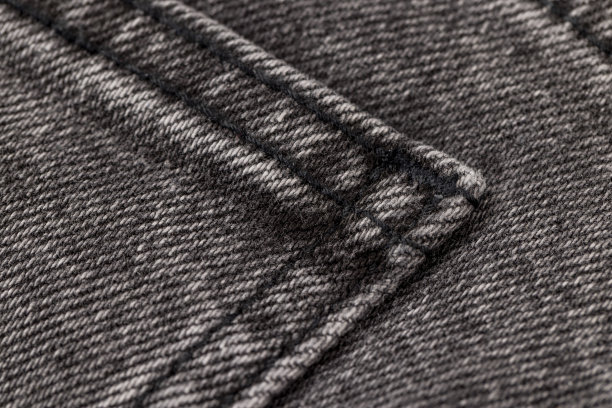 纯灰色牛仔的特写，牛仔裤的特写图片下载