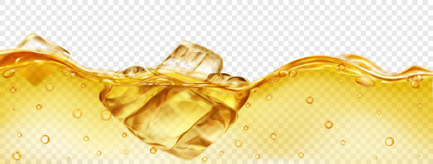 漂浮在水中的冰块图片下载