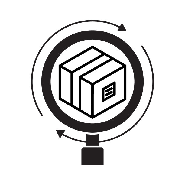 可编辑和完美的像素化物流配送图标。图片下载