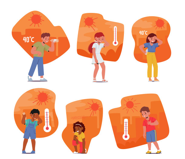 417 (children_suffering_from_heat)图片下载