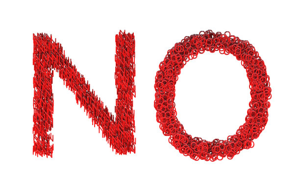 红字NO图片下载