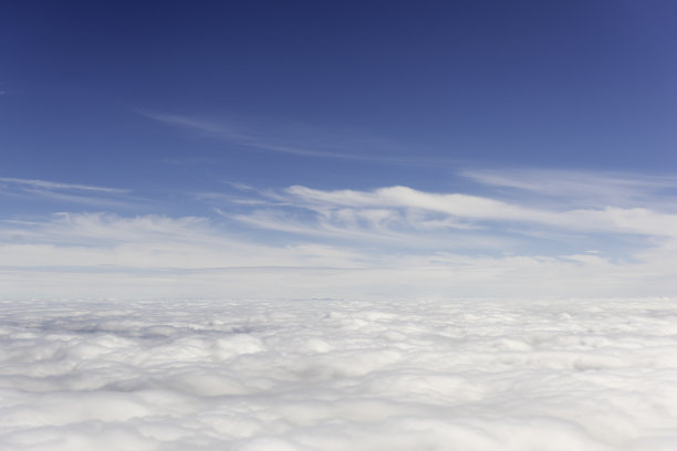 天空只有背景，纽芬兰和拉布拉多，加拿大图片下载