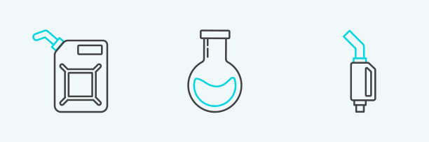 设置线汽油泵喷嘴罐图片下载