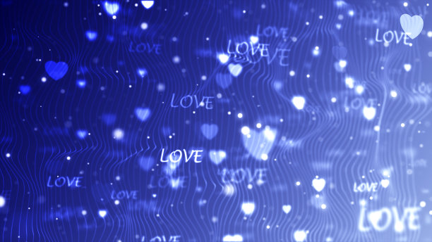 无缝图案与心。浪漫的奶油桃色背景纺织品，壁纸，织物，设计图片下载