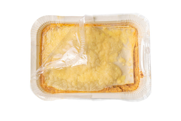 冷冻千层面在微波炉容器图片下载