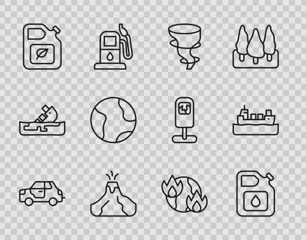 为汽油龙卷风设置线路汽车罐图片下载