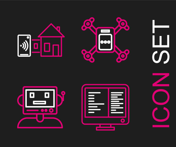 设置行电脑监控屏幕机器人无人机图片下载