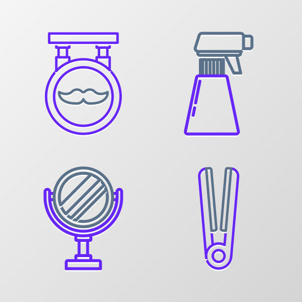 化妆时用卷发棒烫头发图片下载