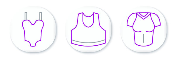 设线t恤泳装和汗衫图标图片下载