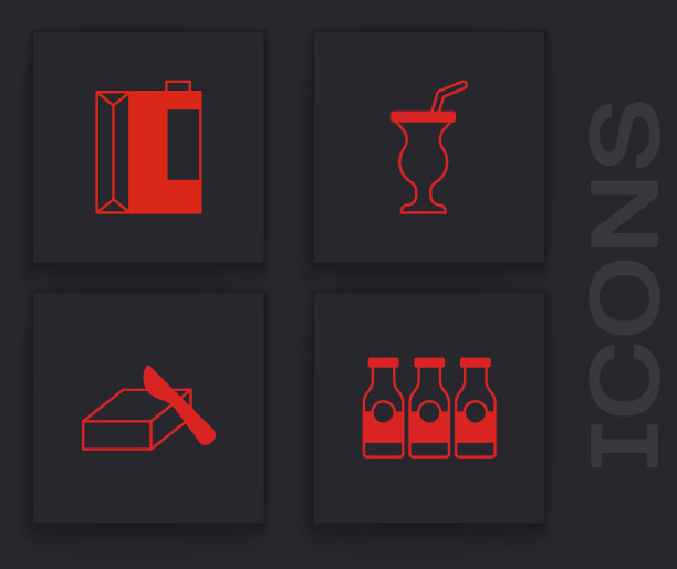 用牛奶纸包装开菲尔酒图片下载