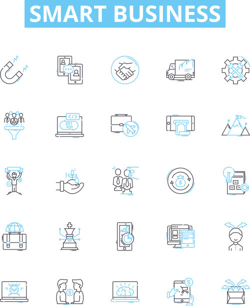 智能业务线图标设置智能图片下载