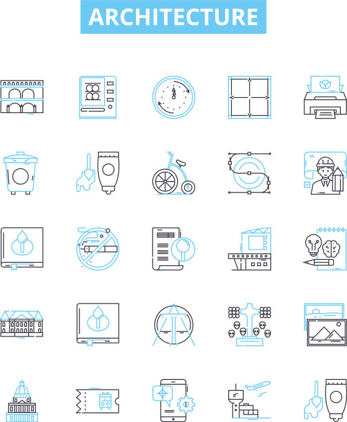 架构线图标设置结构图片下载