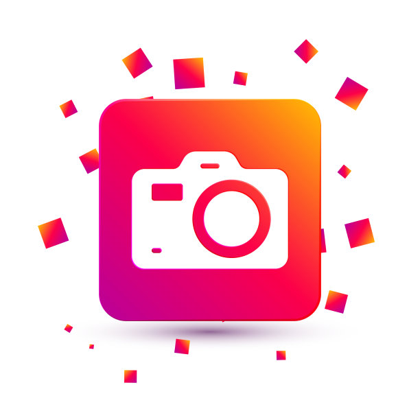 白色相机图标孤立在白色上图片下载