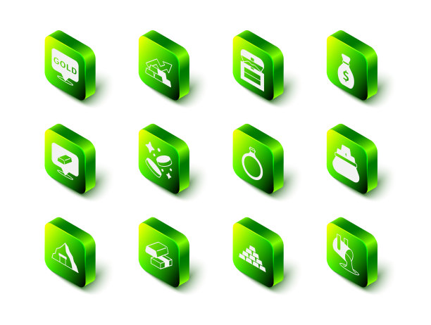 集成长箭与金条古董宝藏图片下载