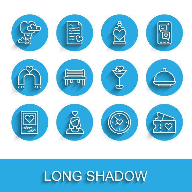 设置线条相框和爱心情侣图片下载