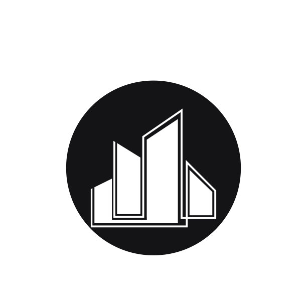 住宅建筑物的标志和符号图标图片下载