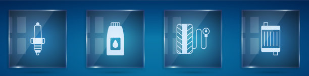 设置汽车火花塞油罐，用于电机机油图片下载