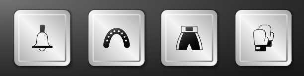 设置拳击钟口护拳击手短和图片下载