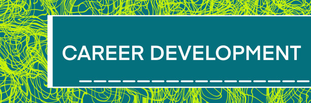 职业发展绿色绿松石随机抽象纹理文本水平图片下载