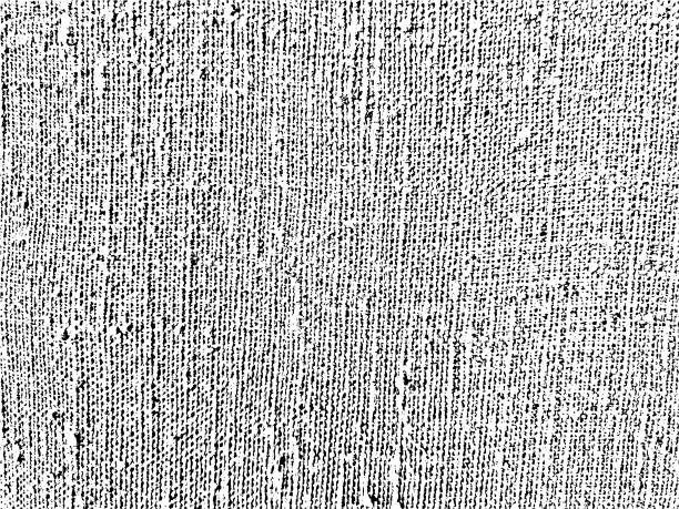 矢量织物纹理与心疼编织图案。垃圾背景与抽象的半色调矢量插图图片下载