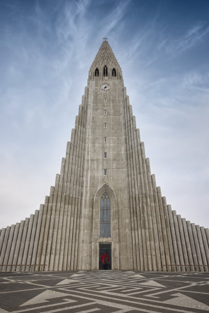 Hallgrímskirkja Church of Iceland Reykjavik图片下载
