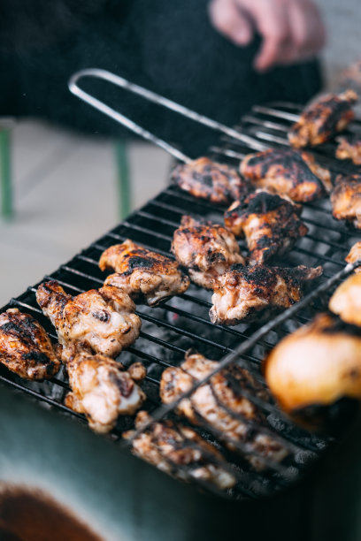 美味烧烤鸡翅图片下载