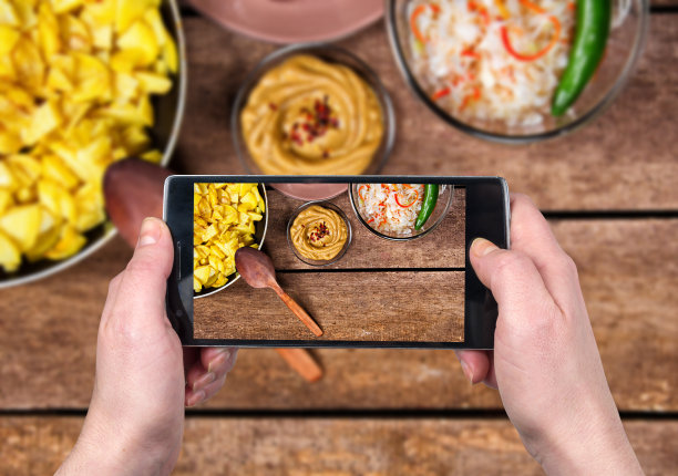 给食物拍照图片下载