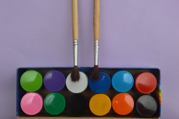 水彩颜料图片下载