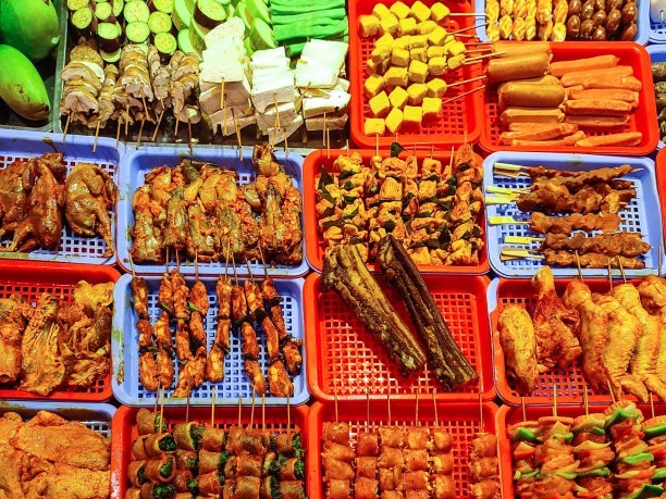 烧烤用腌肉图片下载