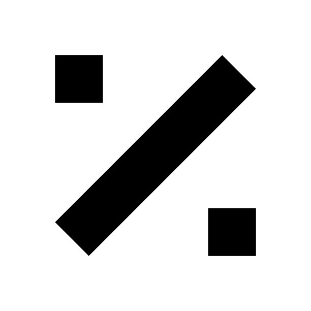 商业和设计的现代百分比图标。矢量隔离在白色背景上。图片下载