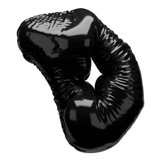 现实膨胀字体3D渲染字母D.伟大的你的设计网页或打印项目。插图孤立在一个白色的背景。图片下载