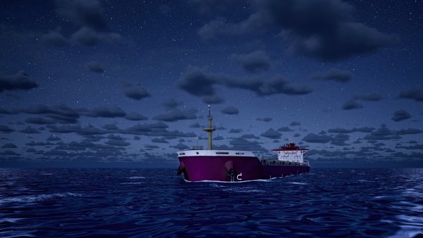 夜间货运图片下载