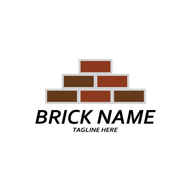 砖墙图标矢量图片下载