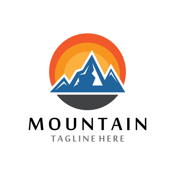 山的标志图片下载