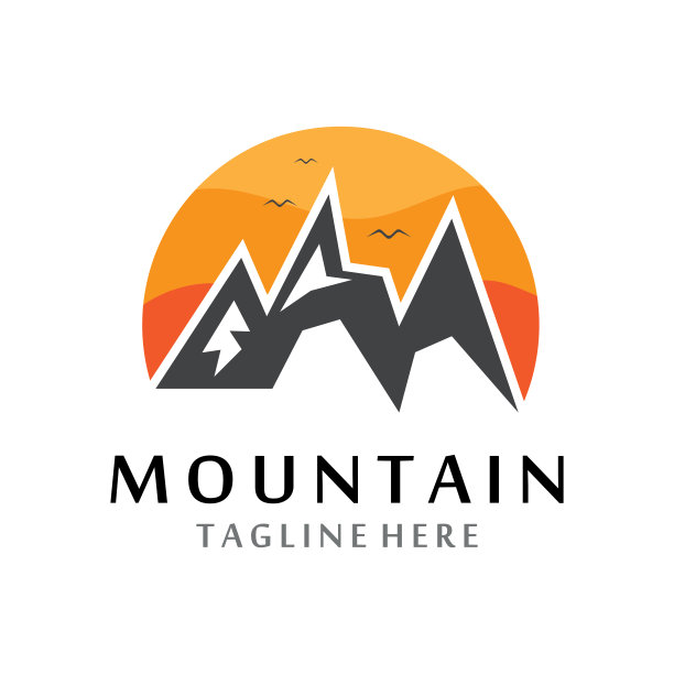 山的标志图片下载