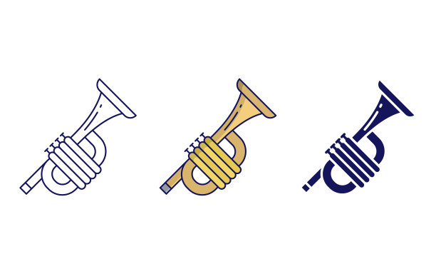 喇叭矢量图标图片下载