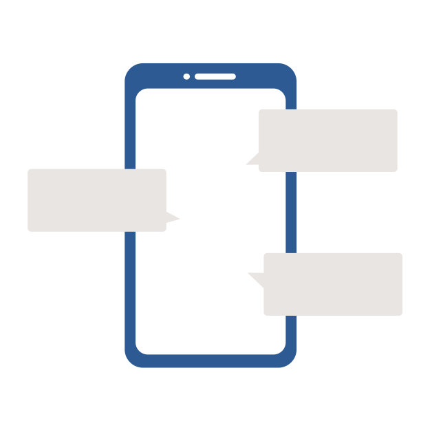 智能手机和语音泡沫图片下载