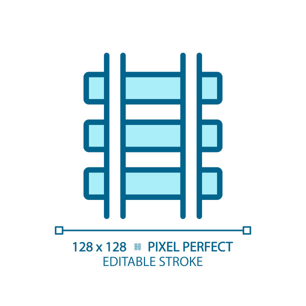 Rails像素完美的蓝色RGB颜色图标图片下载