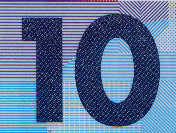 10号纸币图案设计图片下载