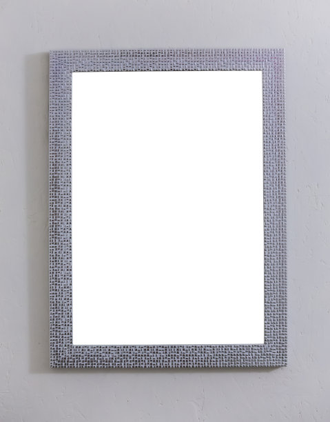 新艺术风格的白色背景相框图片下载