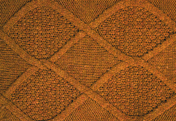 美丽抽象的棕色针织细节图片下载