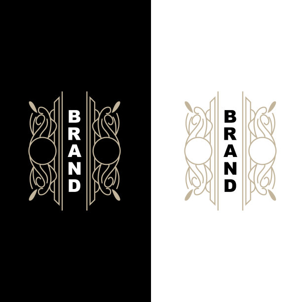 采购产品优雅极简装饰标志模板豪华装饰婚礼装饰业务，蜡染风格邀请，蜡染，染色，初始品牌设计图片下载